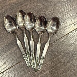 Amefa Elegant stainless steel Silver Spoons Set 12:28